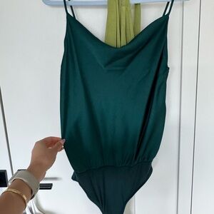 Lulu's Green Bodysuit